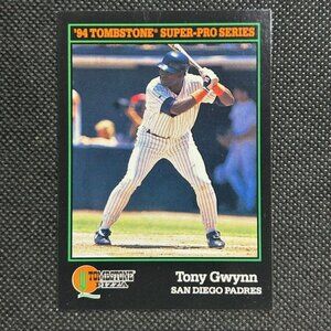 1994 Score Tombstone Pizza Super-Pro Series #8 Tony Gwynn San Diego Padres